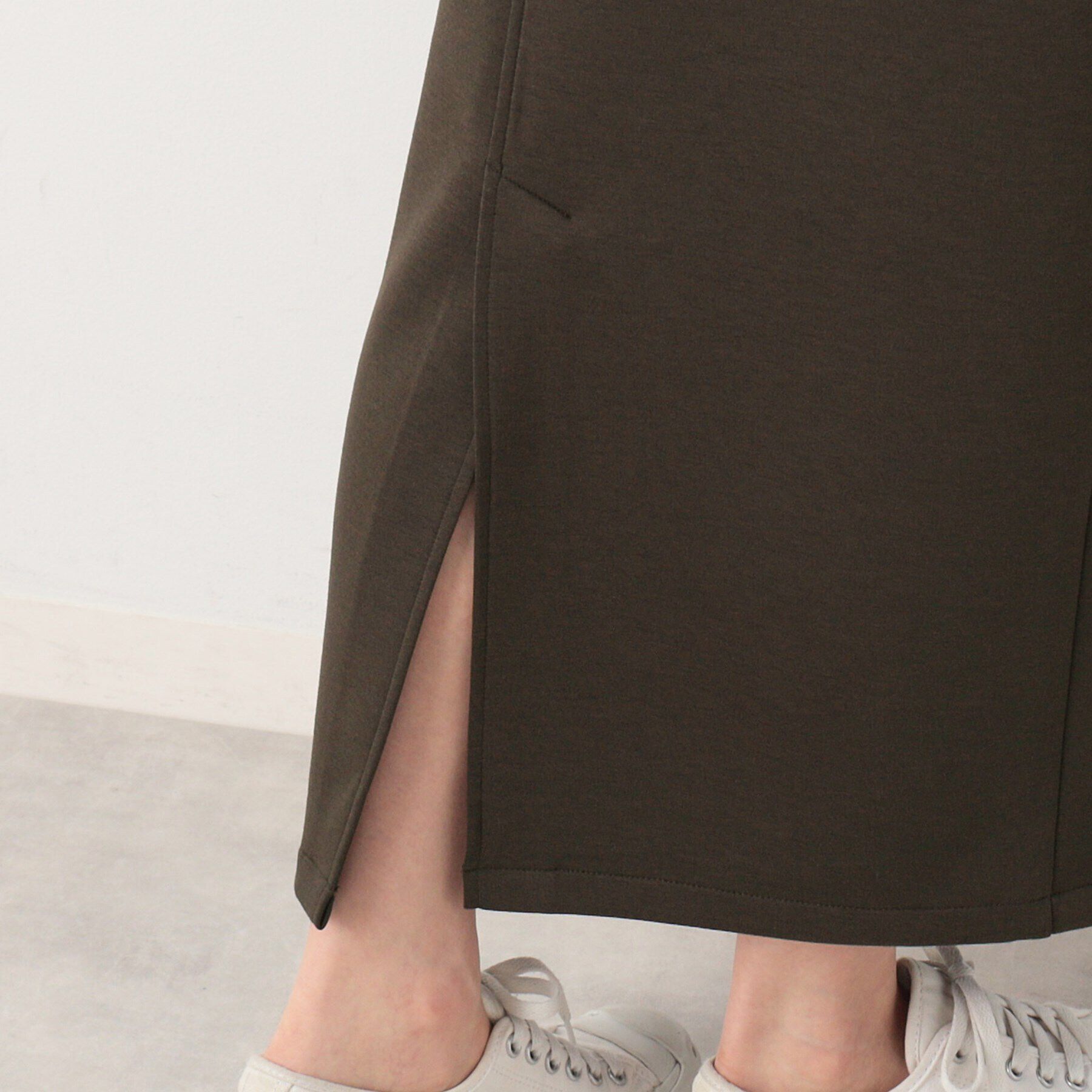 Dessin「【洗える】ダンボールジャージストレートスカート（XS～L）」|スカート|