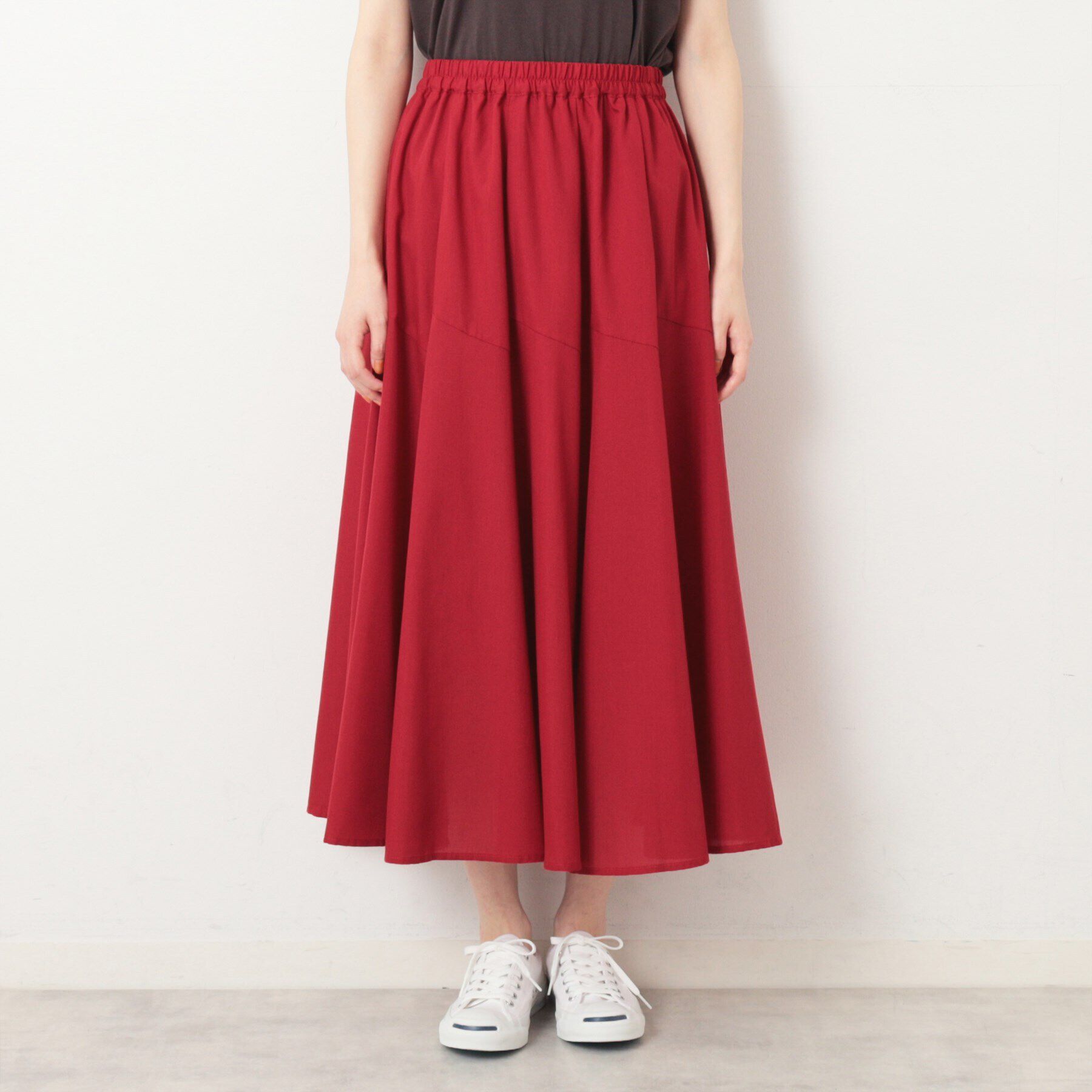 Dessin「【ウエストゴム・洗える】エアリーフレアースカート（XS～L）」|スカート|
