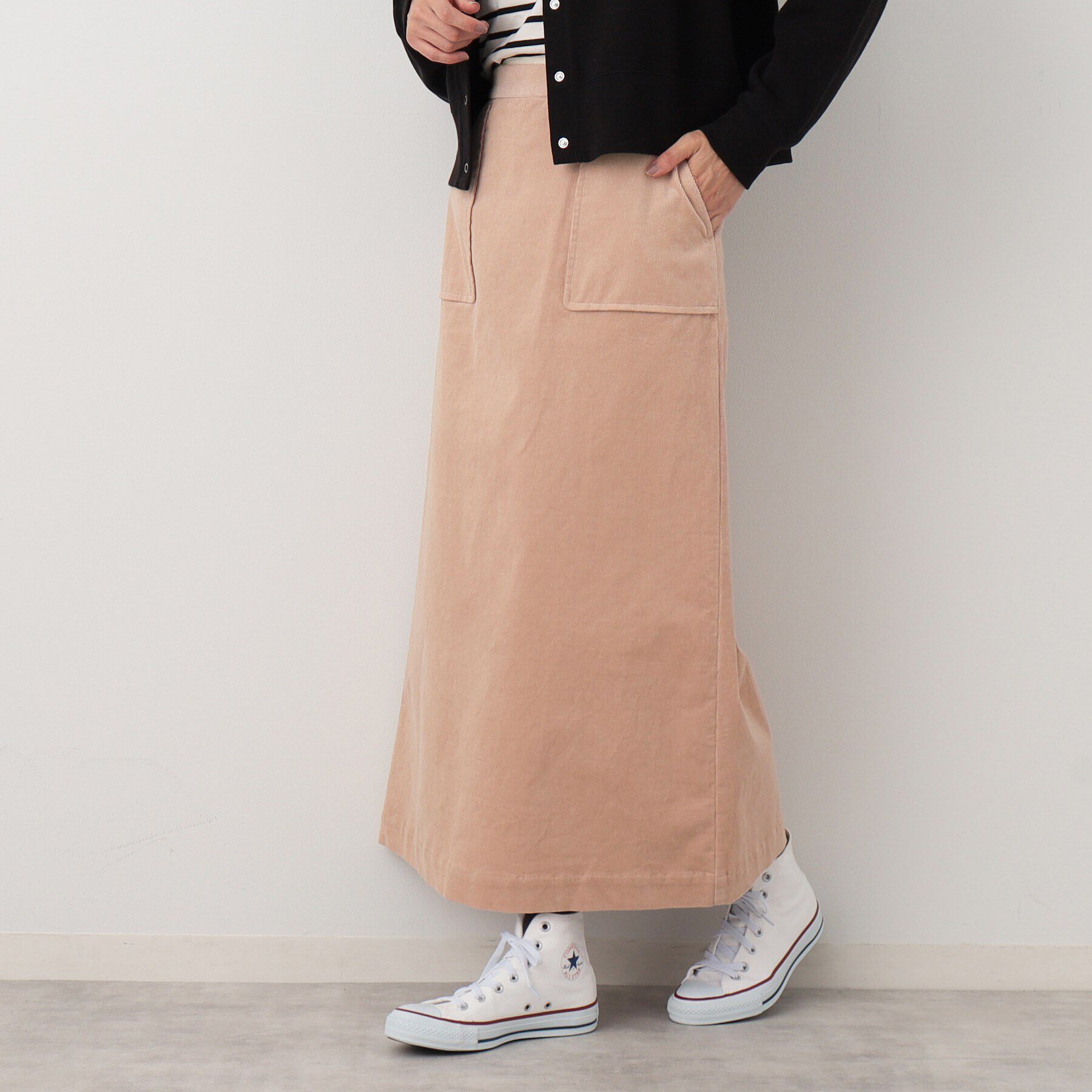 Dessin「コーデュロイロングタイトスカート（XS～L）」|スカート|