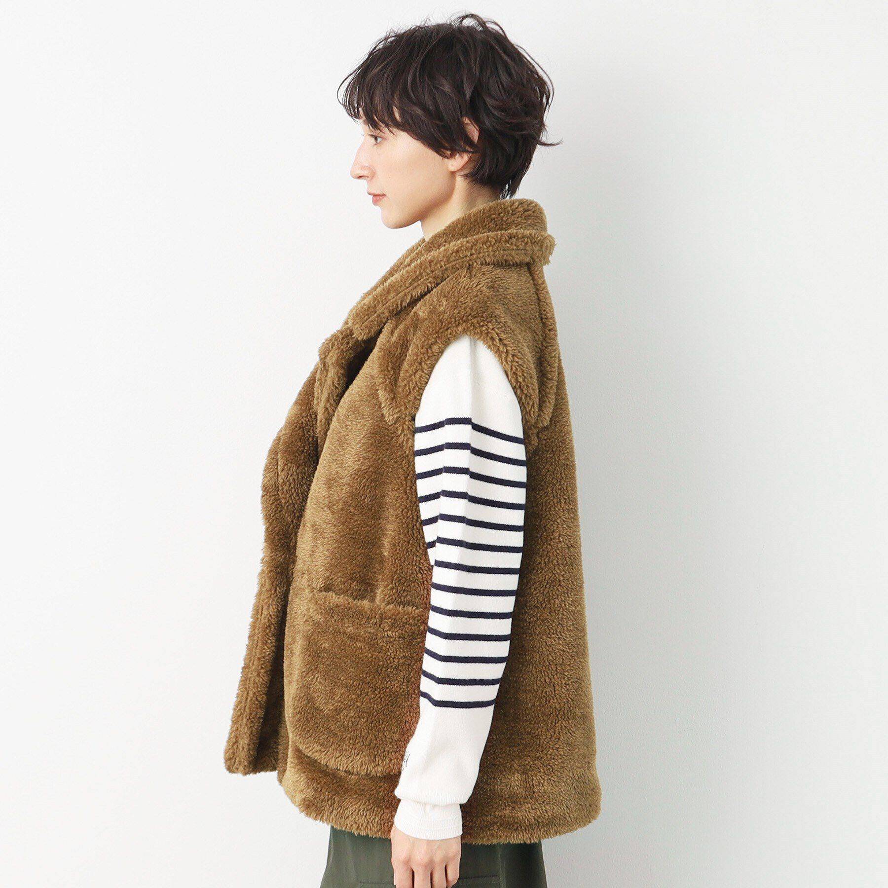 Dessin「ボアテーラーベスト」|ベスト・ジレ|