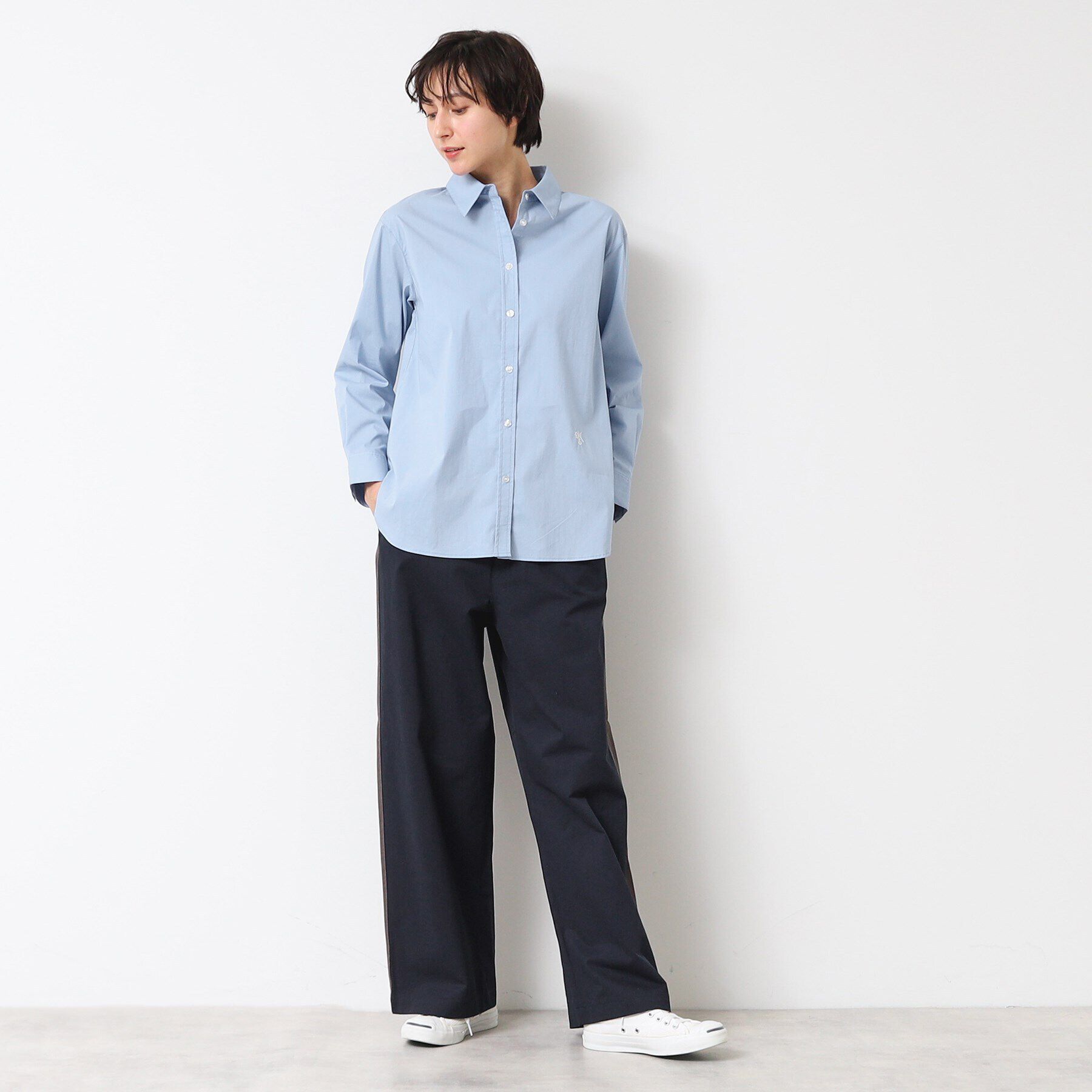 Dessin「【洗える】レギュラーカラーシャツ」|シャツ・ブラウス|