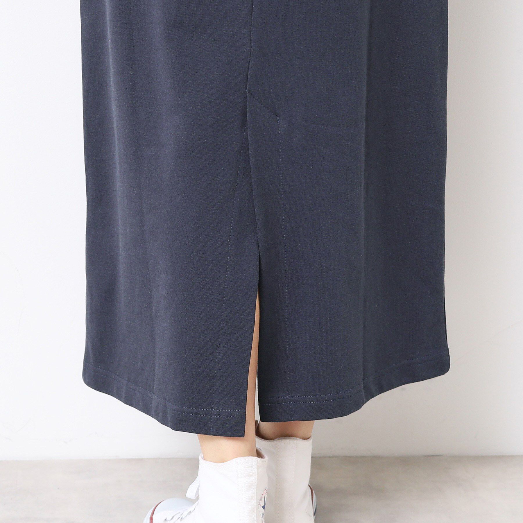 Dessin「【セットアップ可能・ウエストゴム・洗える】ミニ裏毛タイトスカート」|スカート|