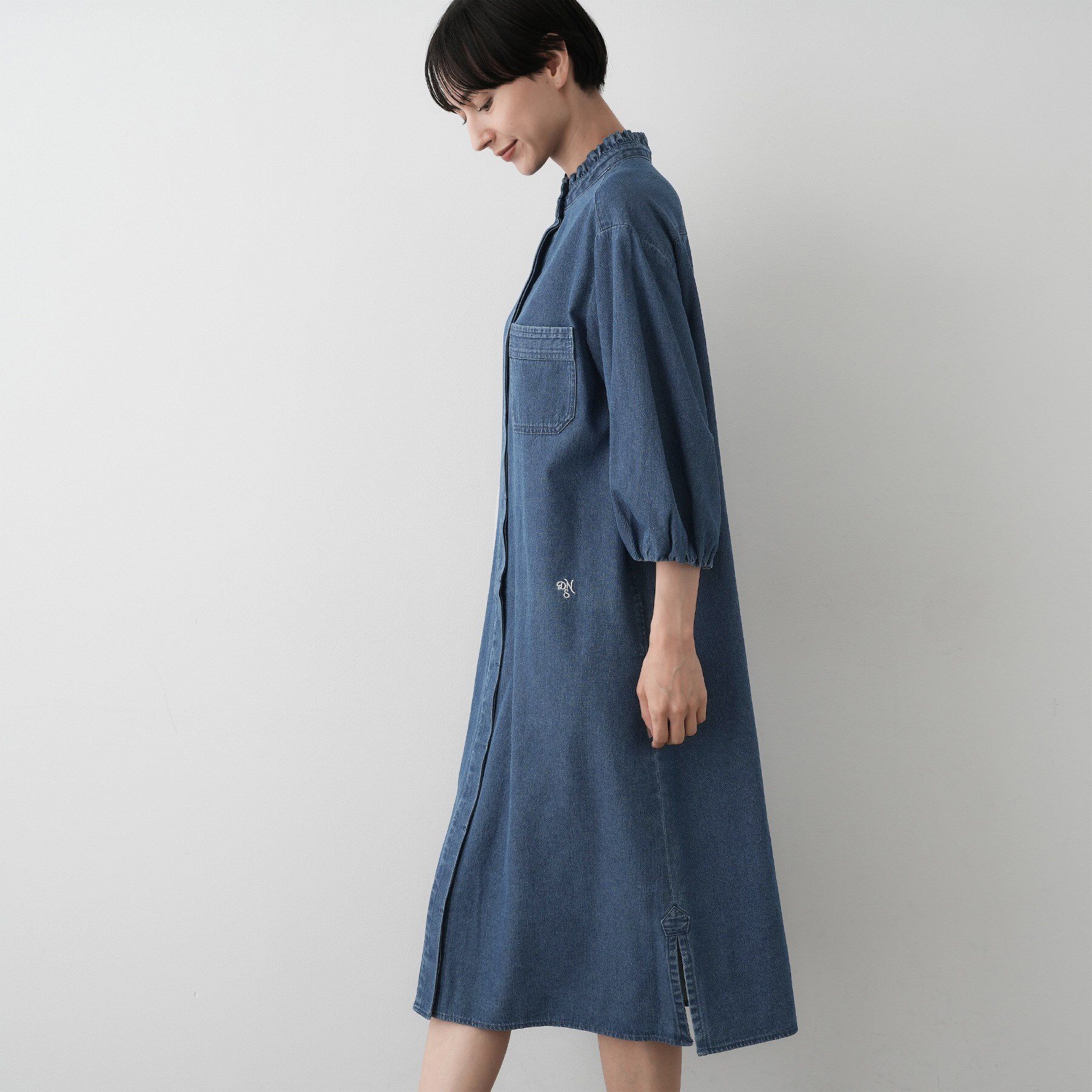 Dessin「【洗える】60Zデニムワンピース」|ワンピース|