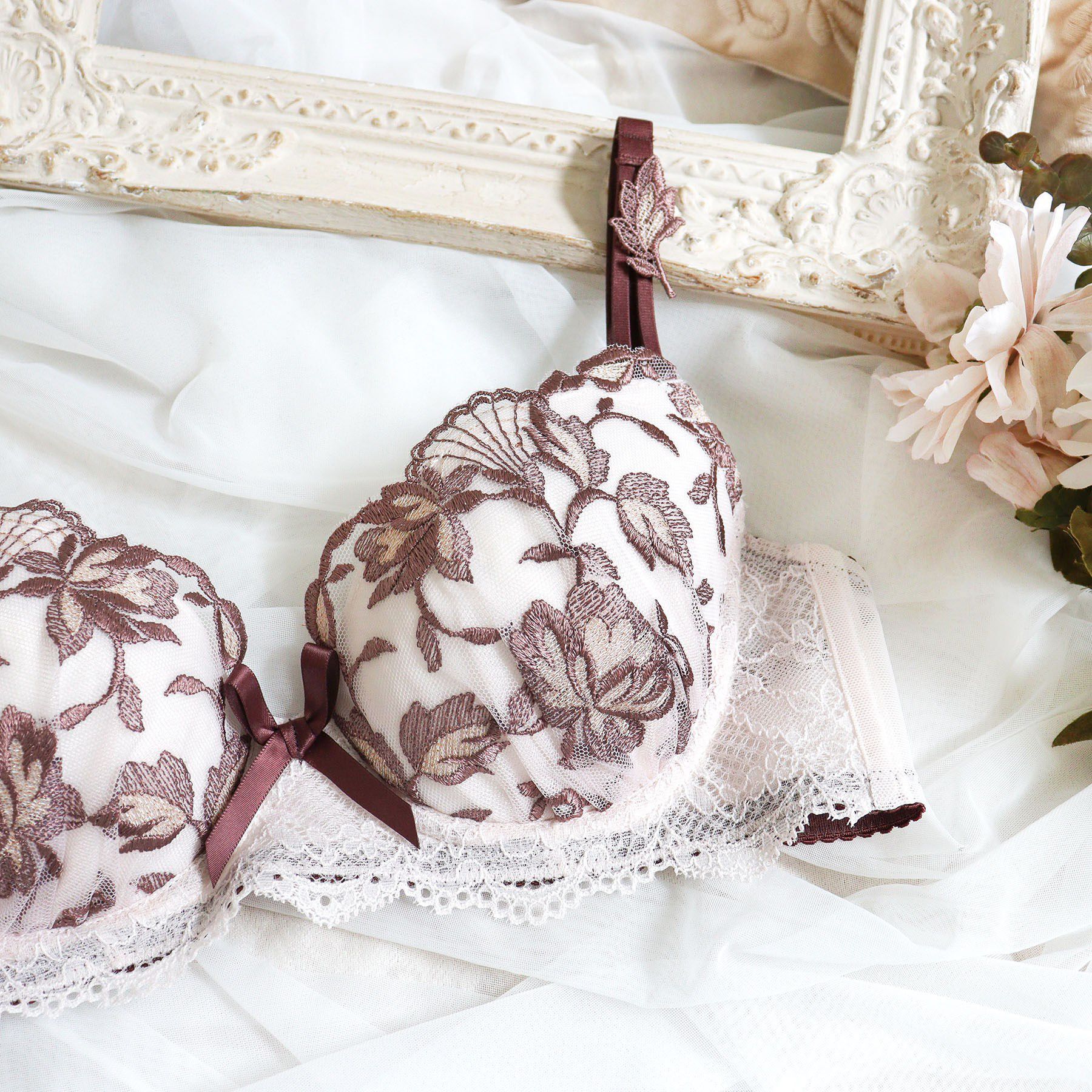 Risa Magli「エレノア ブラジャー （B-C） ＜スウィートリッチ＞」|インナー|