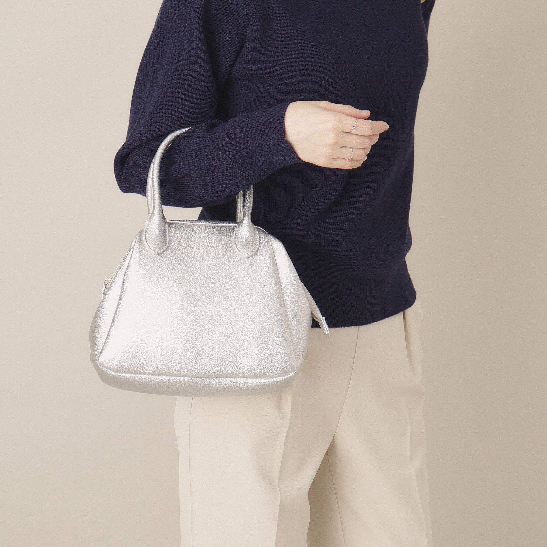 ITS&rsquo;DEMO「2WAYボストントート」|ハンドバッグ|