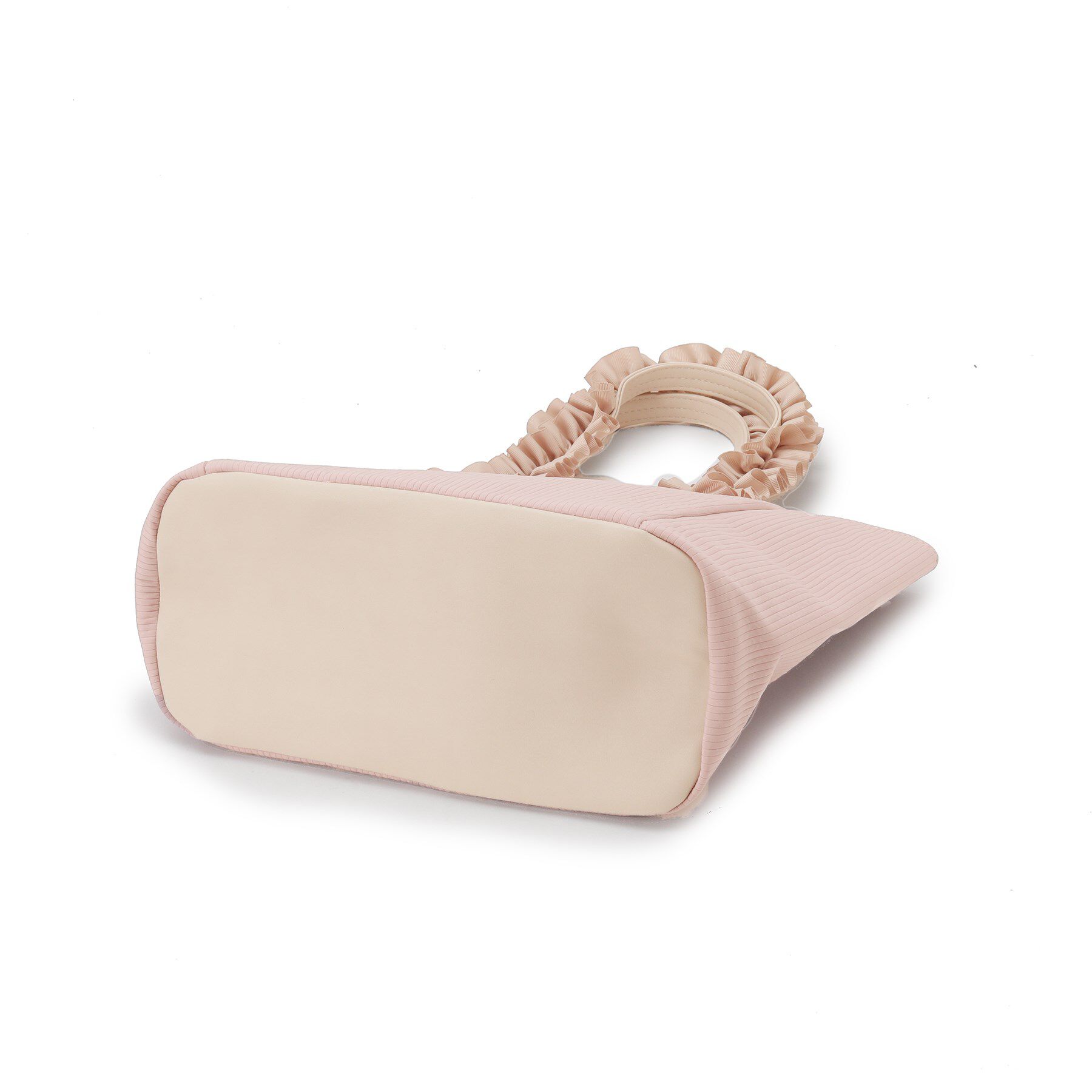 ITS&rsquo;DEMO「【A4対応】ヌビ風フリル手トート」|トートバッグ|