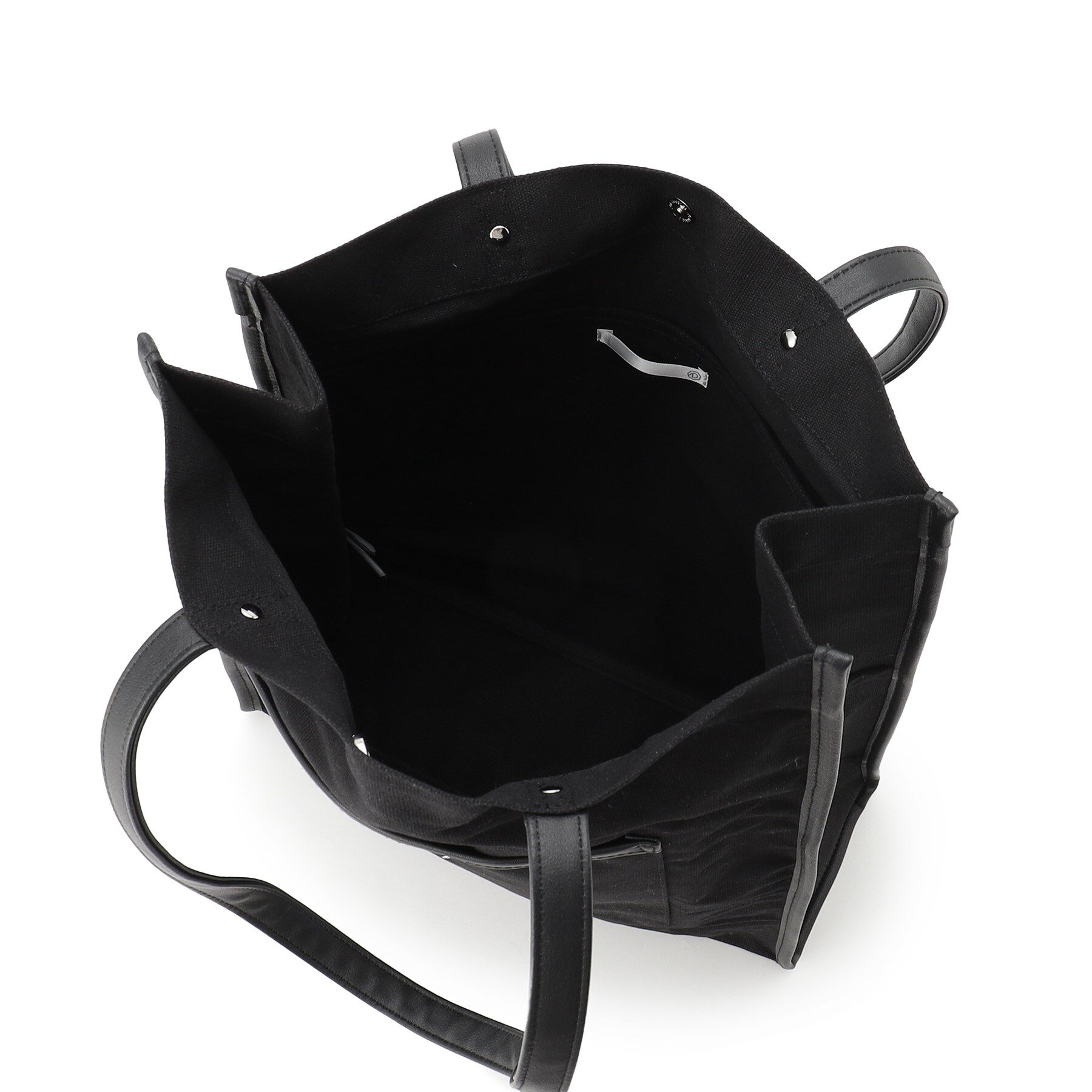 ITS&rsquo;DEMO「【推し活／A4対応】合皮パイピングキャンバストート」|トートバッグ|