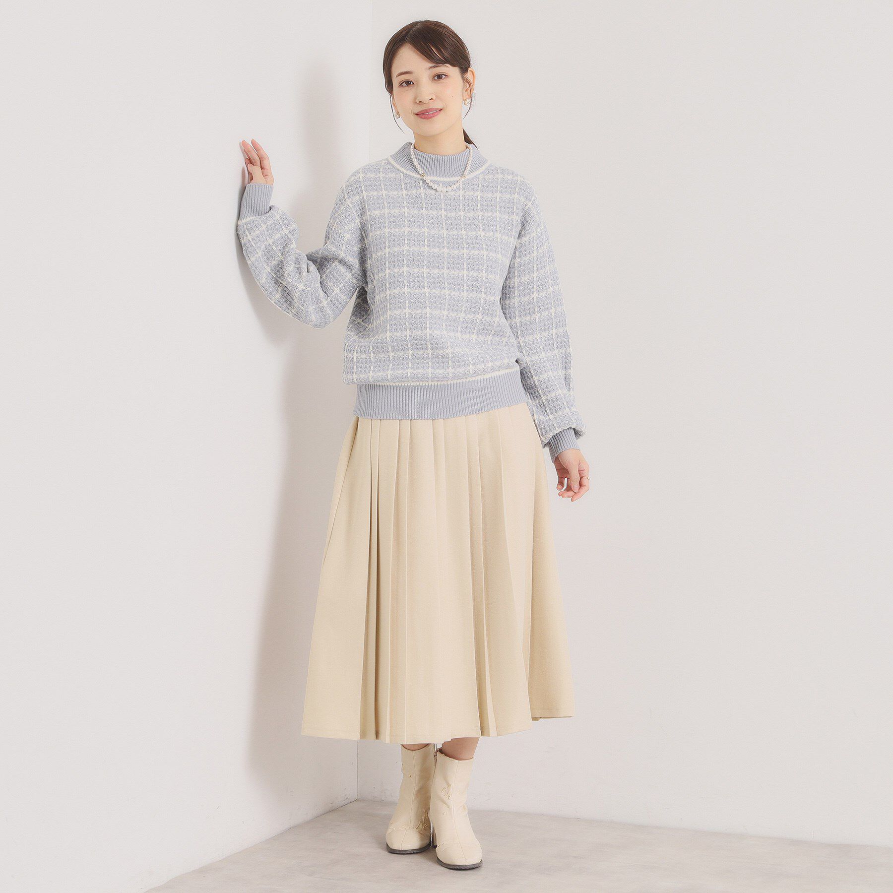 ITS&rsquo;DEMO「【手洗い可】プリーツスカート」|スカート|