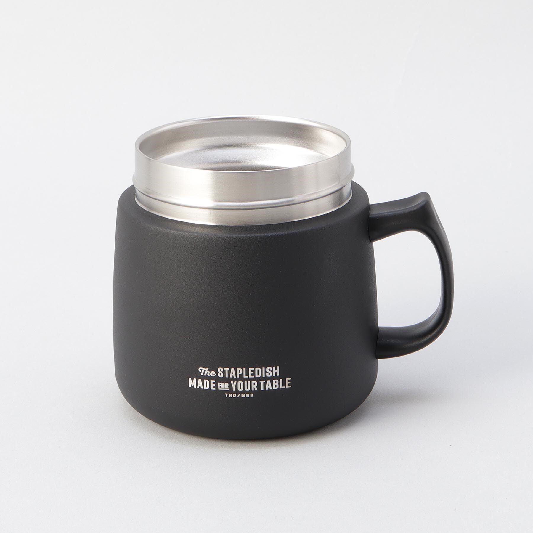 212 KITCHEN STORE「ステイプルユニ ステンレススープマグポット BK」|食器・キッチングッズ|