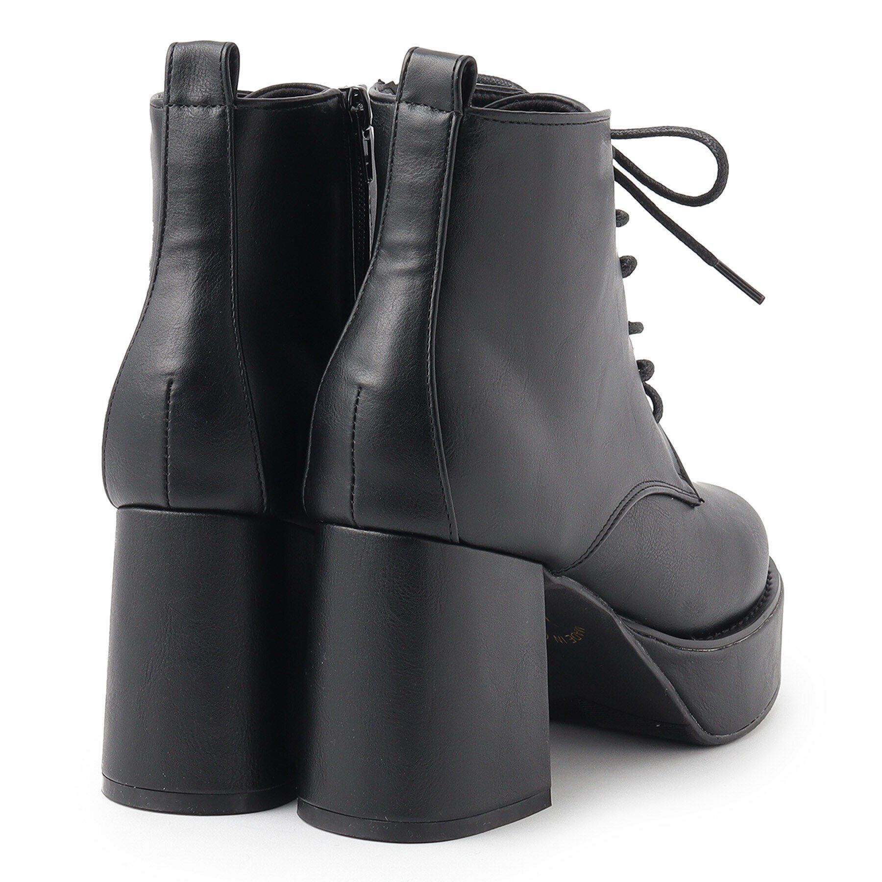 csT&P「厚底レースアップブーツ」|ショートブーツ|