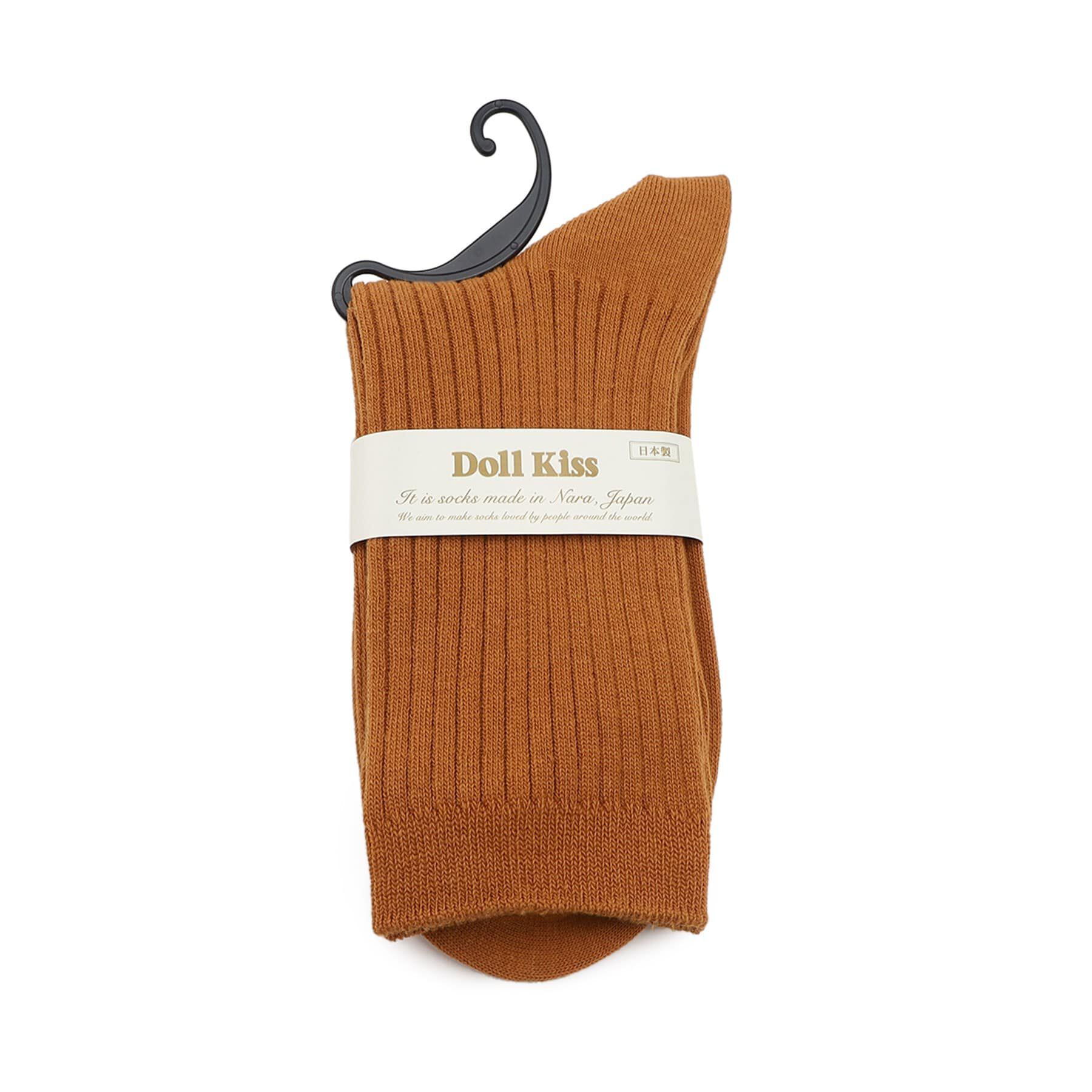 Doll Kiss「10色展開リブスニーカー丈ソックス」|ソックス|