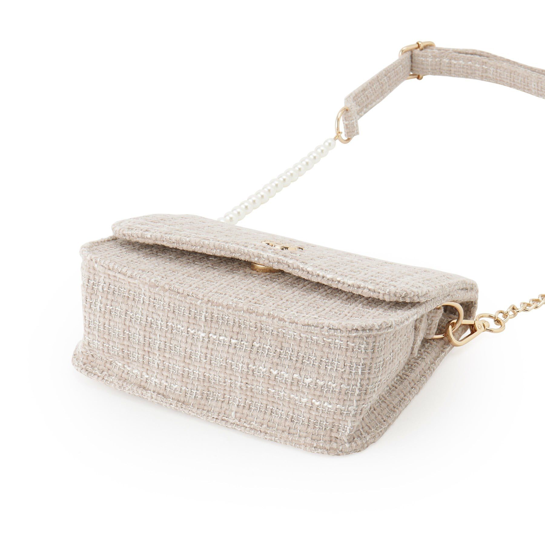 Ober Tashe「フェイクパール&times;チェーンベルト ミニショルダー」|ショルダー・メッセンジャー|