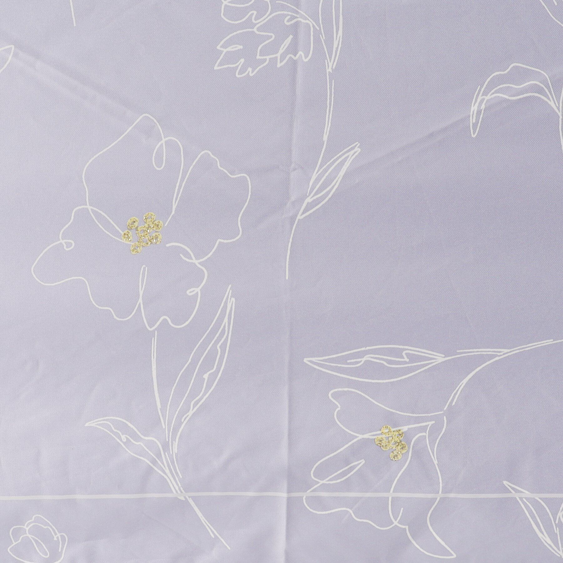 Ober Tashe「遮光率100％ UVカット率100％ 遮光フラワードローイングmini 日傘 晴雨兼用 折りたたみ傘」|傘|