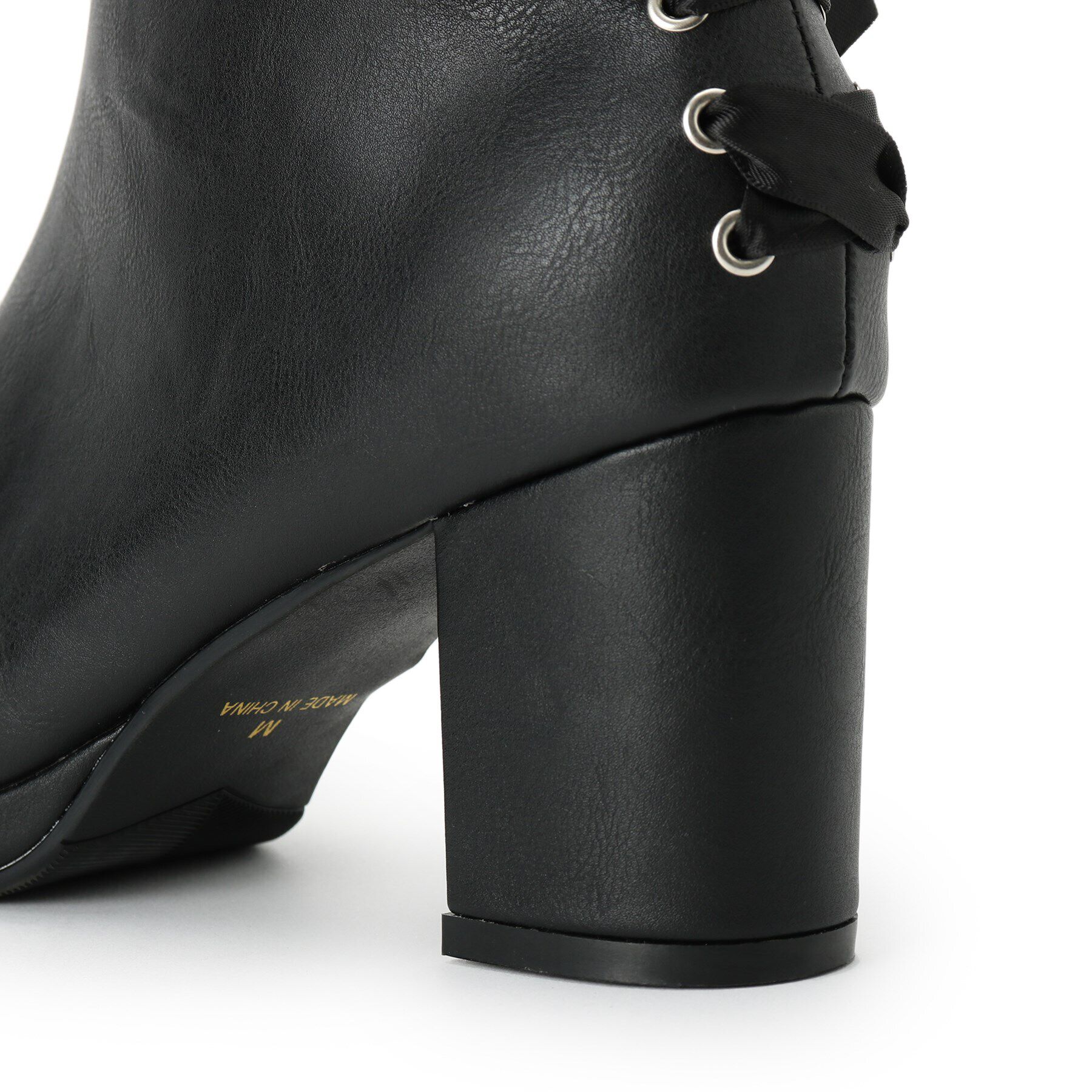 csT&P「バックリボンレースアップブーツ」|ショートブーツ|