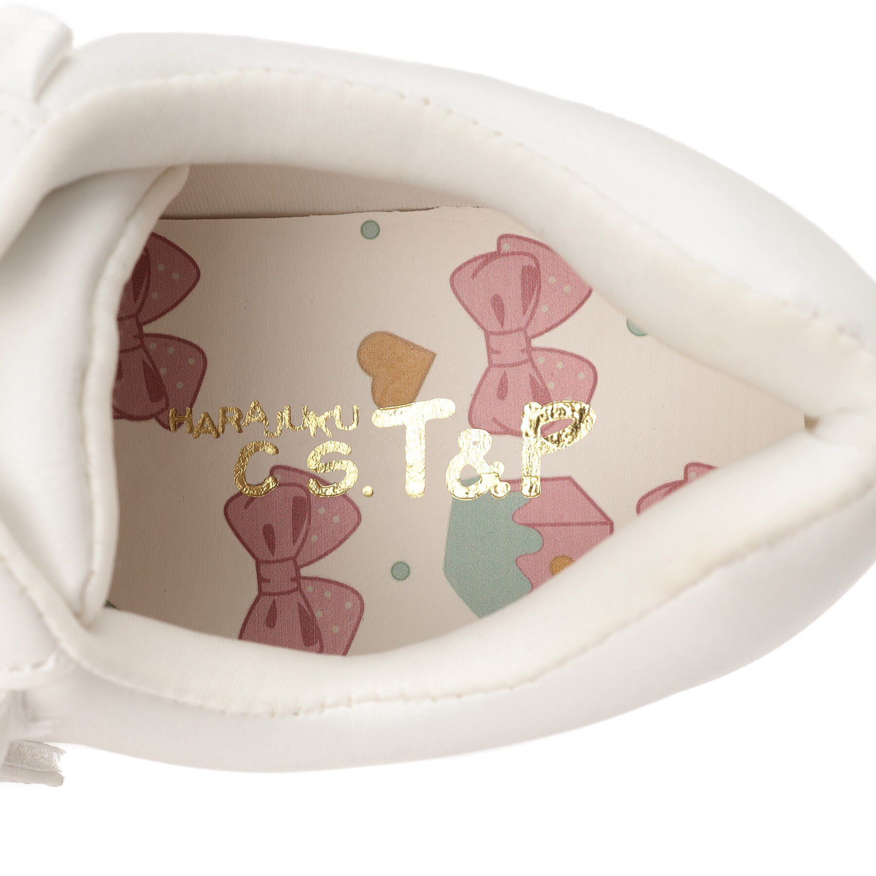 csT&P「厚底キラキラストーン付スニーカー」|スニーカー|