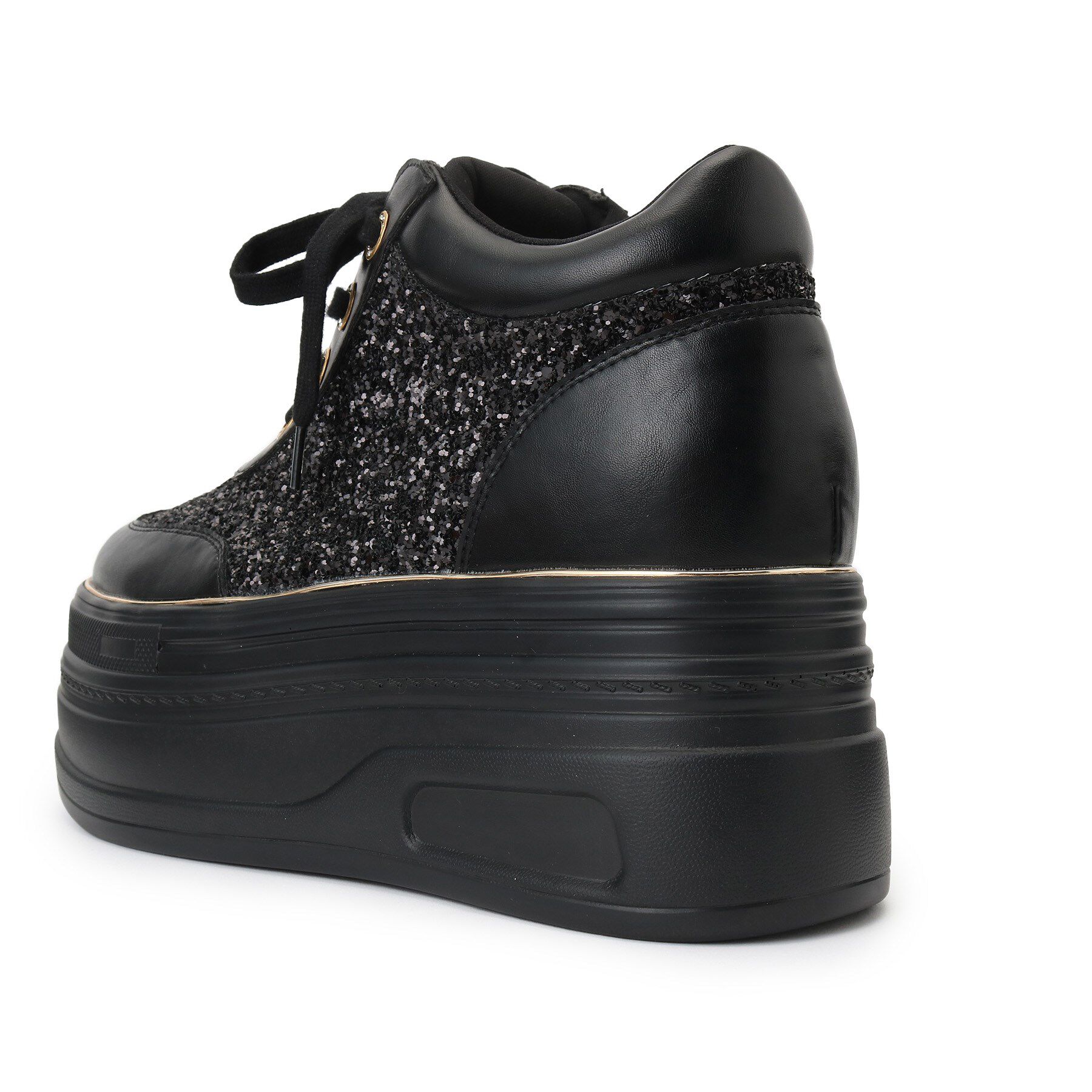 ESPERANZA「ゴールドライン厚底フラットスニーカー」|スニーカー|