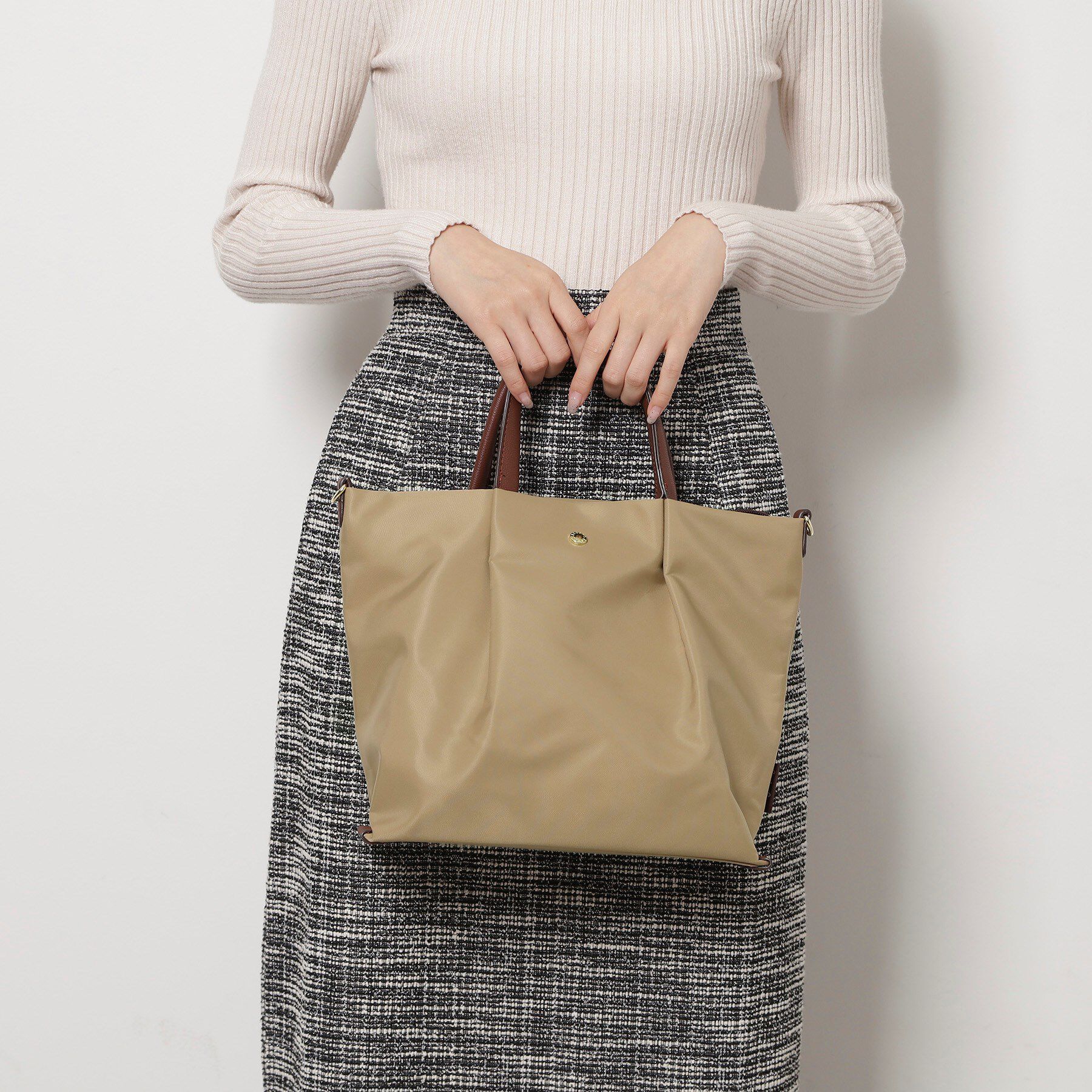 ESPERANZA「肩楽 2WAYショルダーギャザーバッグ」|ショルダー・メッセンジャー|