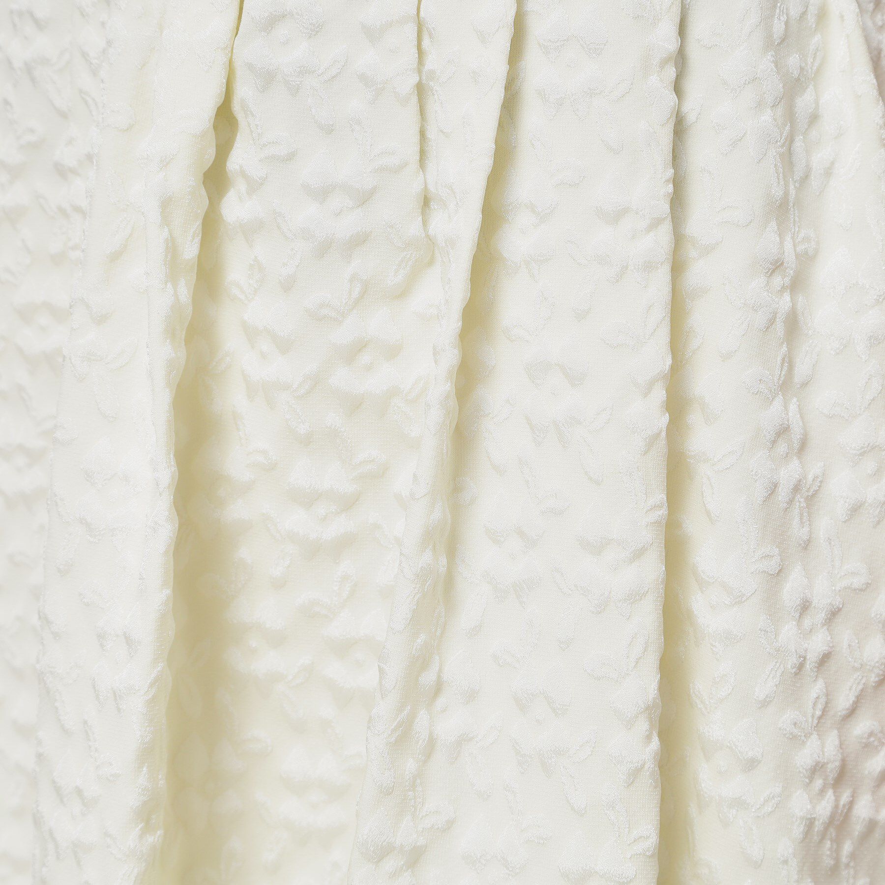 SunaUna「【花柄ジャカード／ふんわり】タックフレアスカート」|スカート|