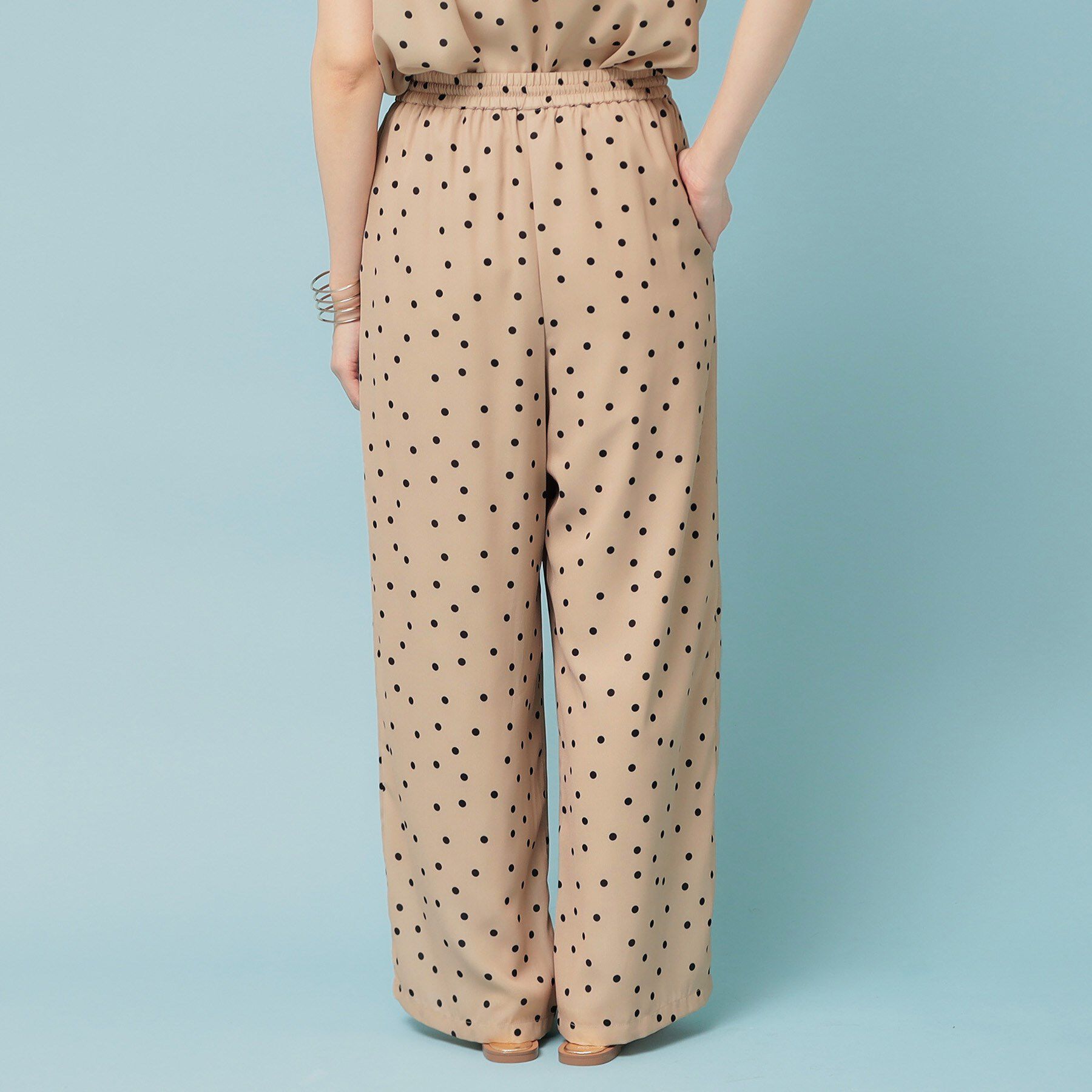 SunaUna「【ドット柄／S～L】ワイドパンツ」|その他|