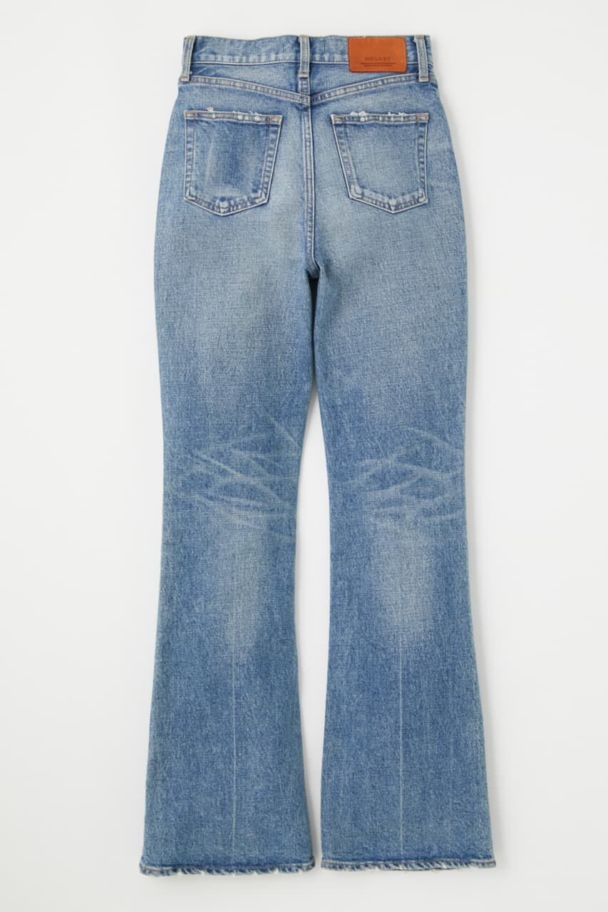 MOUSSY「MVS FLARE(L) / ロングサイズ」|デニム|