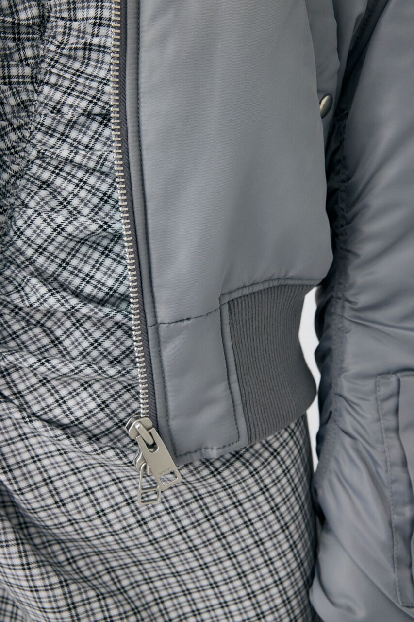 MOUSSY「VOLUME CROPPED MA-1」|ブルゾン・スタジャン|