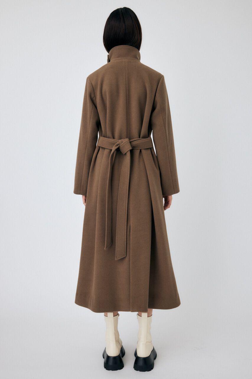 MOUSSY「STAND COLLAR ロングコート」|その他|