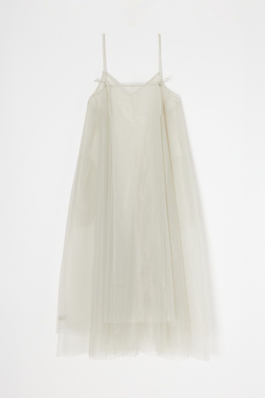 MOUSSY「チュール A LINE ドレス」|ワンピース|
