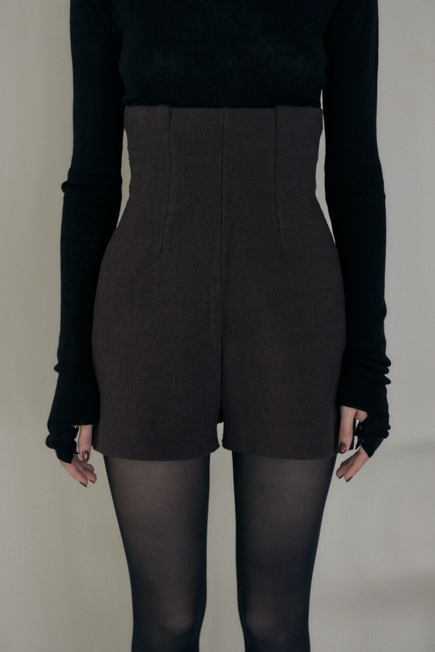 MOUSSY「ダブルニットショートパンツ」|その他|D/BRN3