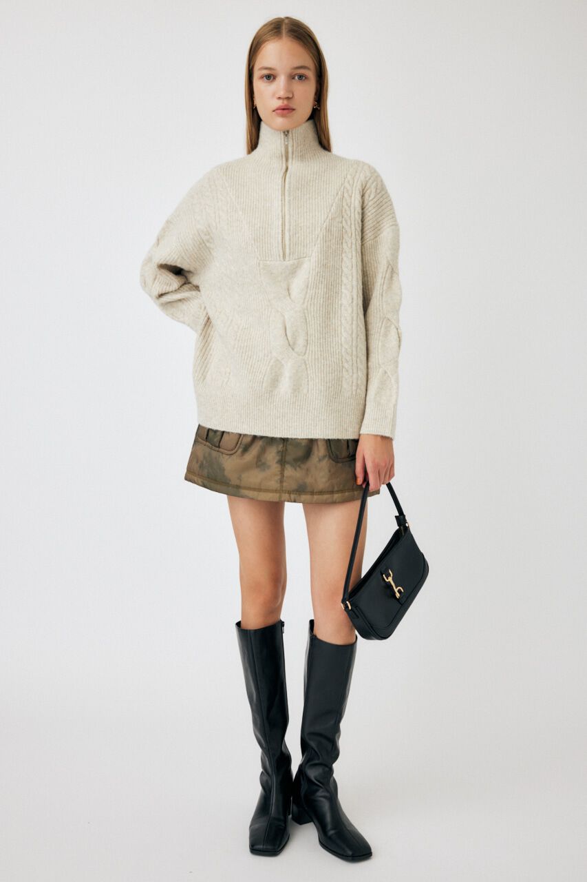 MOUSSY「PUFFER WORK ミニスカート」|スカート|