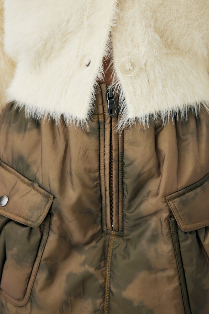 MOUSSY「PUFFER WORK ミニスカート」|スカート|