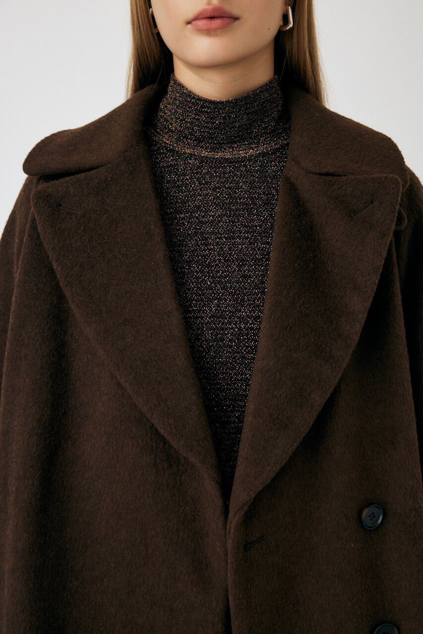 MOUSSY「BIG COLLAR MINI コート」|その他|