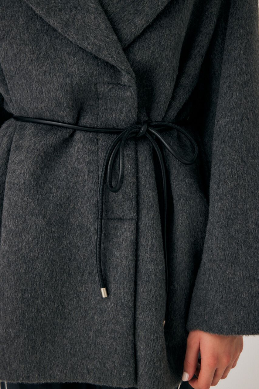 MOUSSY「BIG COLLAR MINI コート」|その他|