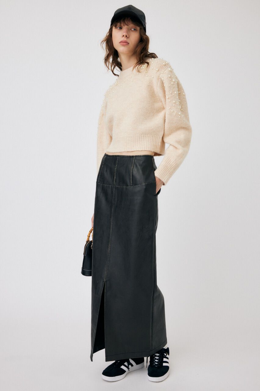 MOUSSY「BEADS DECO ニット」|ニット・セーター|