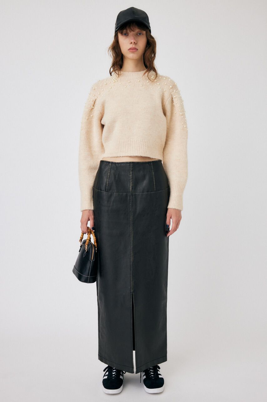 MOUSSY「BEADS DECO ニット」|ニット・セーター|