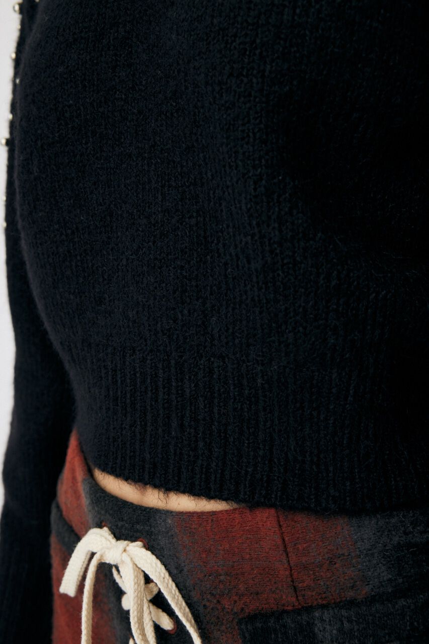 MOUSSY「BEADS DECO ニット」|ニット・セーター|