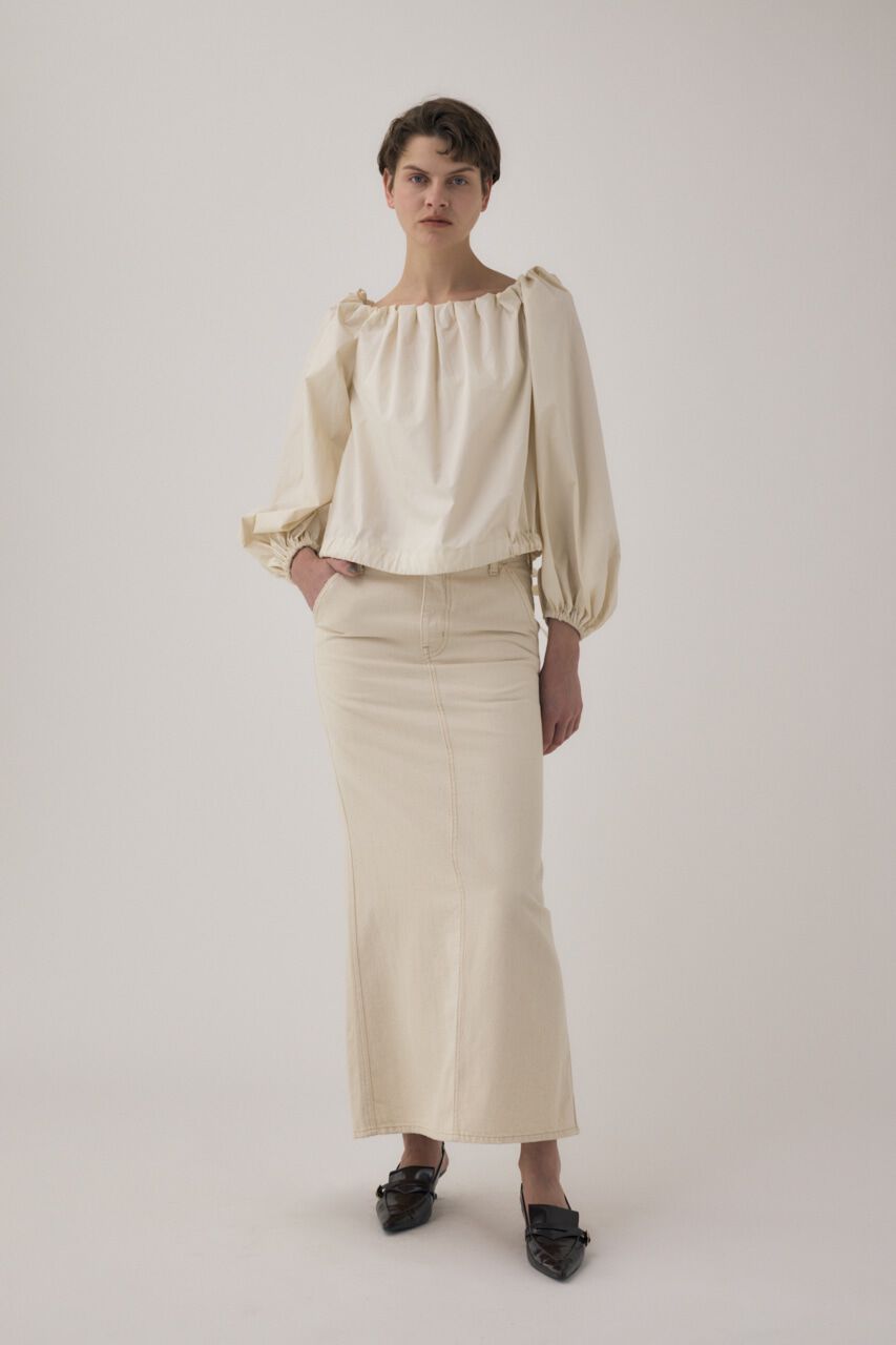 MOUSSY「オーガニックコットンデニムローライズデニムスカート」|スカート|