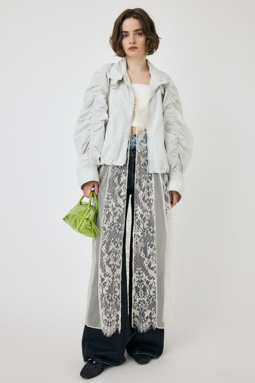 MOUSSY「W WAIST WIDE LEG STRAIGHT」|デニム|
