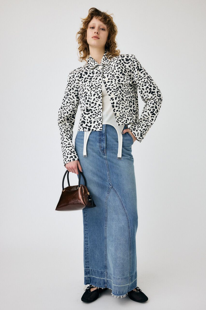MOUSSY「MERMAID DENIM LONG SKIRT」|スカート|