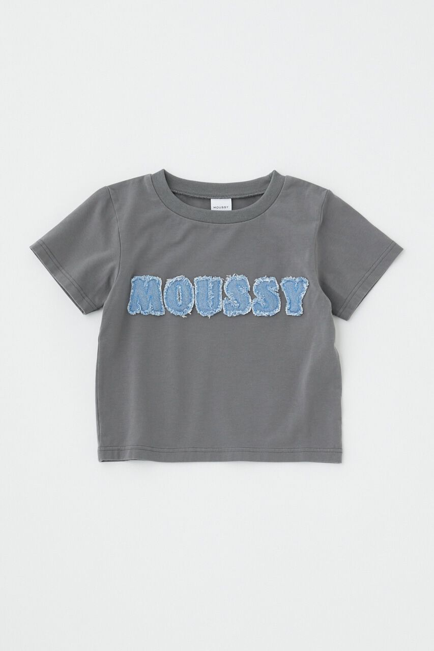 MOUSSY「PATCH DENIM MOUSSY TINY Tシャツ」|Tシャツ・カットソー|