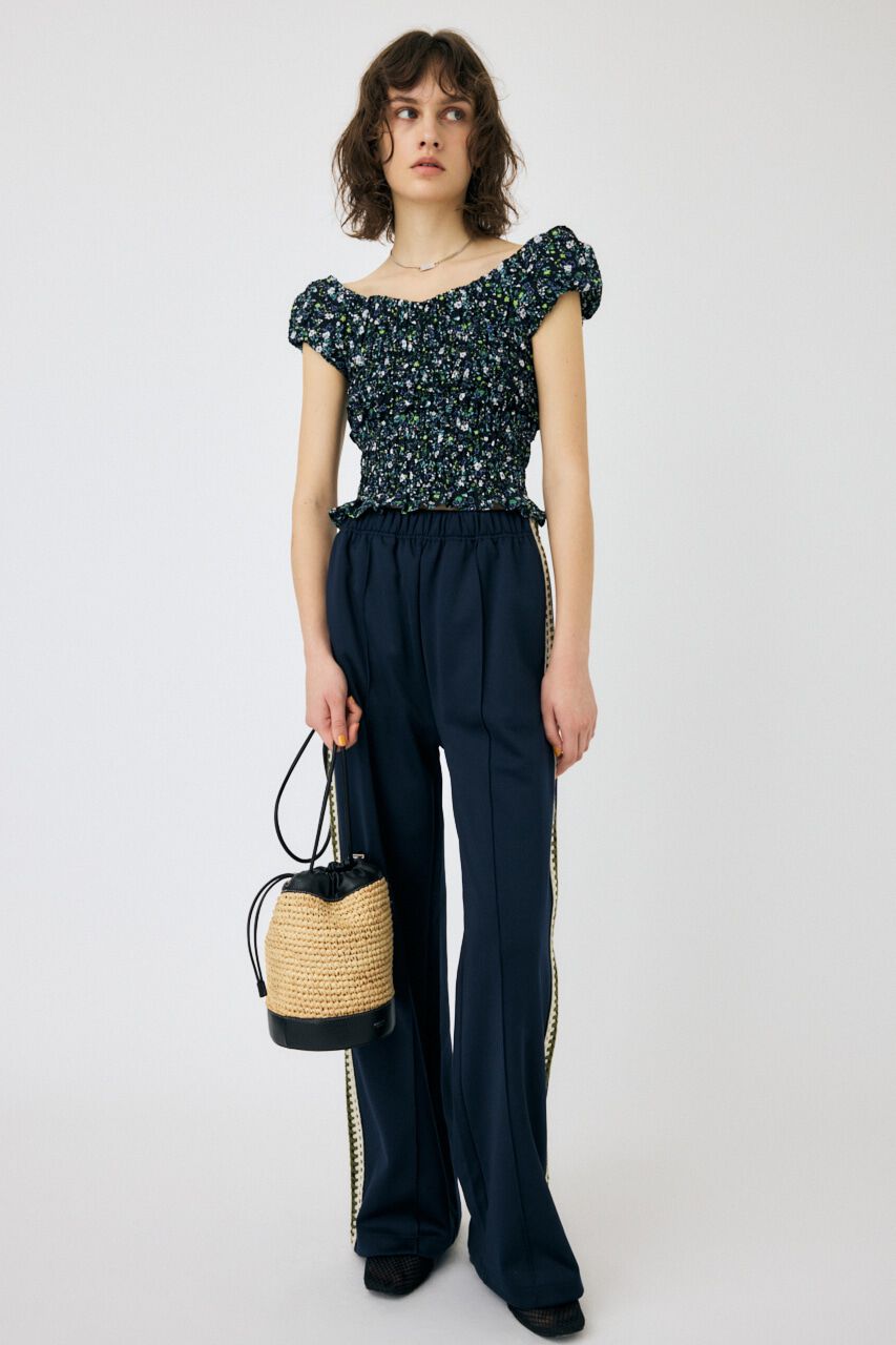 MOUSSY「CROCHET SIDE LINE パンツ」|その他|