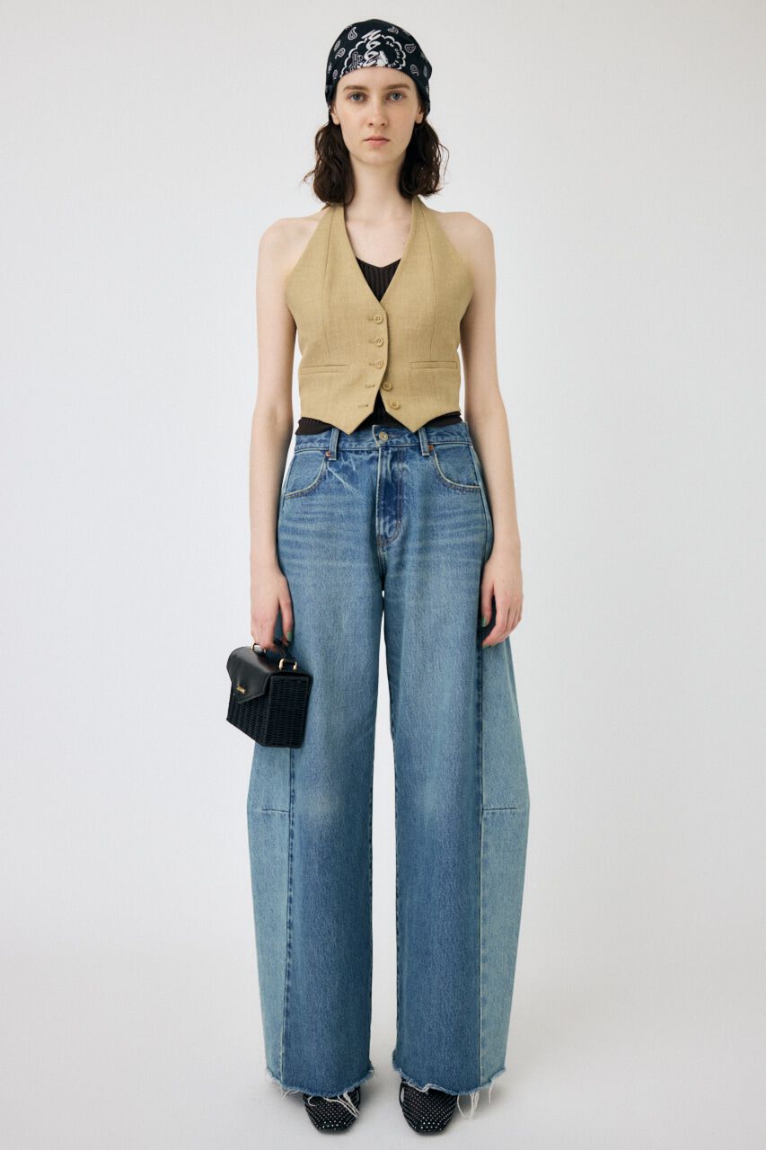 MOUSSY「HALTER NECK SUMMER ベスト」|キャミソール|