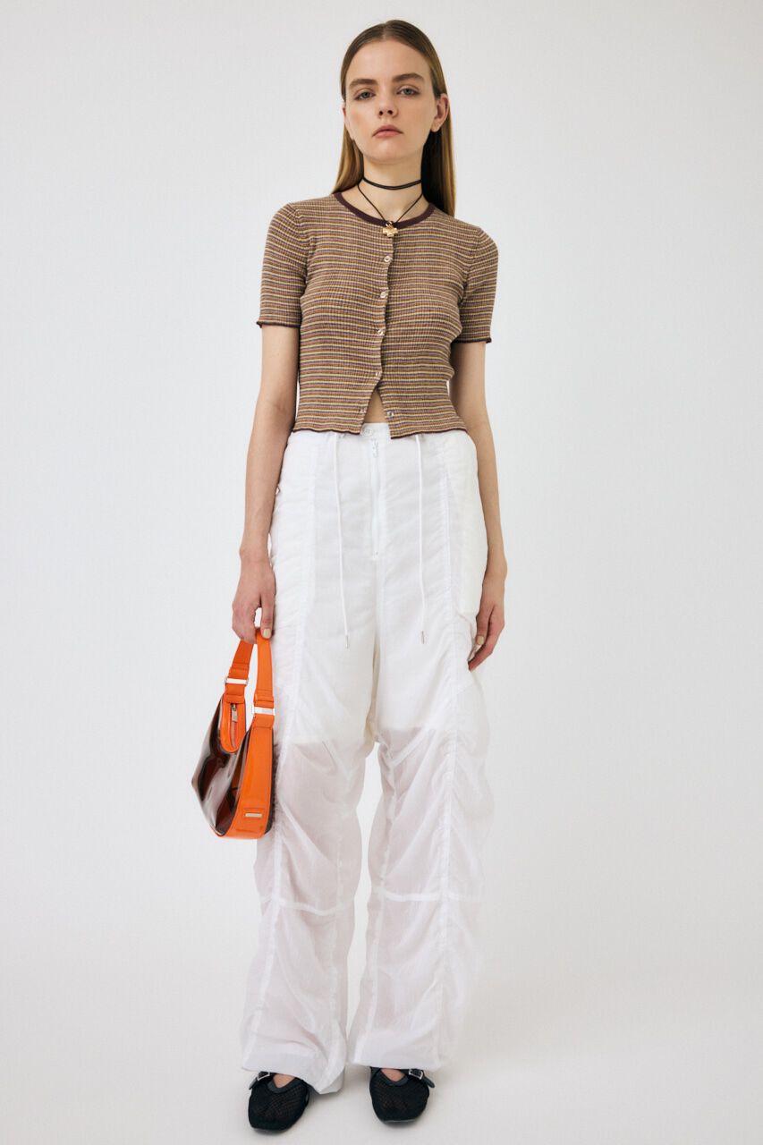 MOUSSY「THIN BORDER カーディガン」|カーディガン|