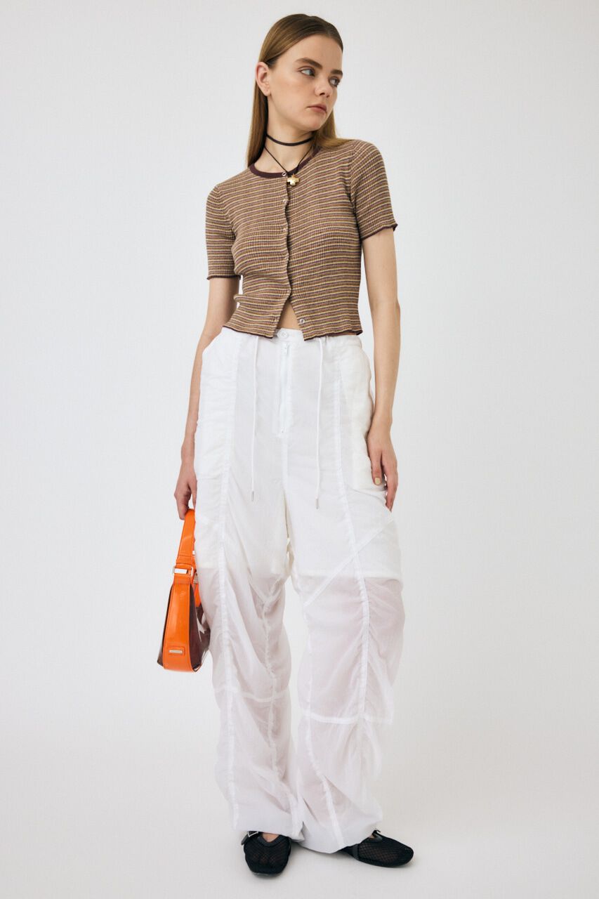 MOUSSY「THIN BORDER カーディガン」|カーディガン|