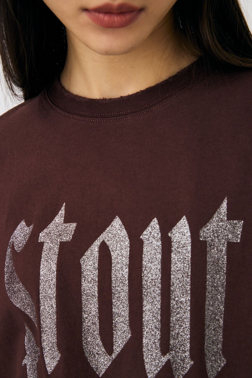 MOUSSY「GLITTER DAMAGE シャツ」|Tシャツ・カットソー|