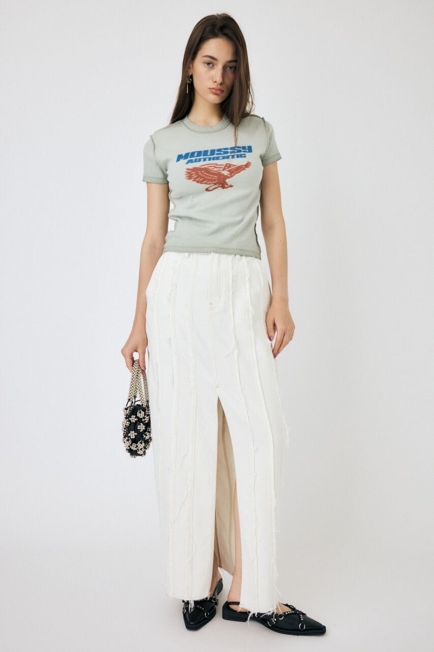 MOUSSY「BLEEDING INK MOUSSY Tシャツ」|Tシャツ・カットソー|