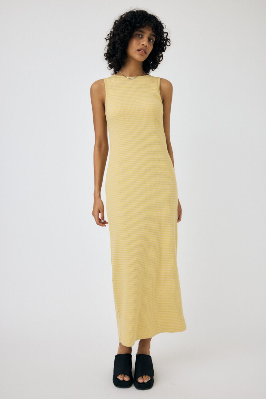 MOUSSY「CUP IN BORDER ドレス」|ワンピース|