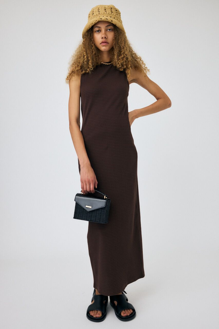 MOUSSY「CUP IN BORDER ドレス」|ワンピース|