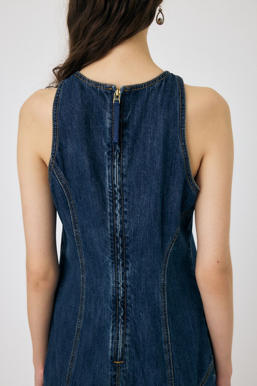 MOUSSY「AMERICAN SLEEVE WAVY ドレス」|ワンピース|