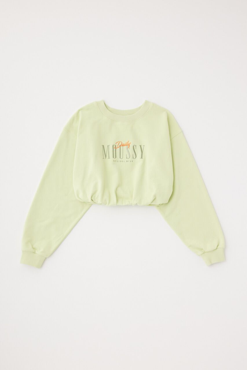 MOUSSY「MOUSSY ELASTIC HEM プルオーバー」|パーカー|L/GRN1