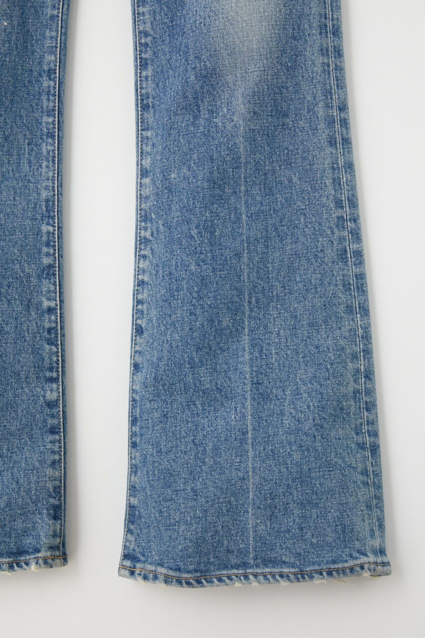 MOUSSY「MVS FLARE(L) / ロングサイズ」|デニム|